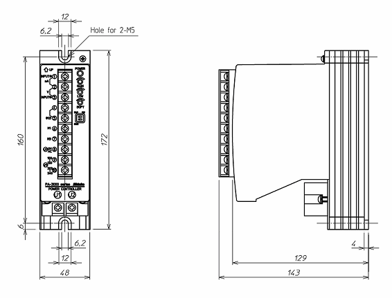 PA-3020_3030 External Dimensions