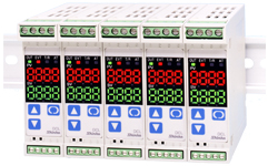 DIN rail mounted indicating controller DCL-33A