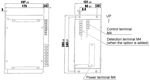 PA-215-H3_PA-230-H3 External dimensions