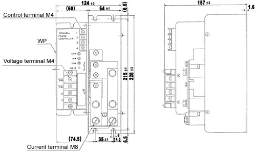 PA-260-H External dimensions