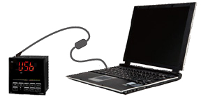 Connecting the PCB1 to a PC using the Tool cable (CMD-001, sold separately)