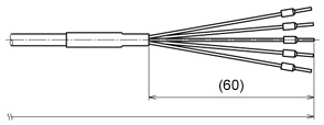 RD-715-HA Cable End External dimension