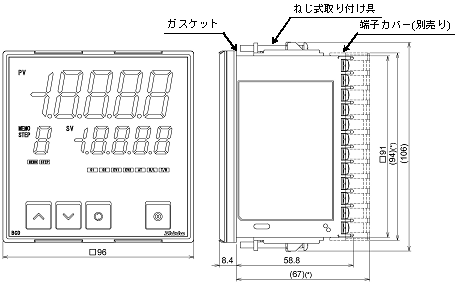 BCD2_外形寸法図