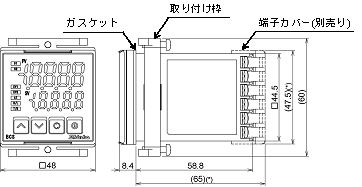 BCS2_外形寸法図